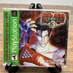 Tekken 3 (Sony PlayStation 1/PS1 1998) Greatest Hits Video Game w/Box and Manual